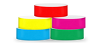 ECO Galaxy 1" Solid Colour Wristbands
