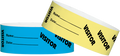 Tyvek® 1" x 10" Visitor pattern wristbands