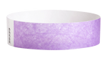 A Tyvek®  3/4" x 10" Sheeted Solid Berry wristband