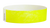 A Tyvek®  3/4" x 10" Sheeted Solid Neon Yellow wristband