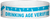 A Tyvek® 3/4" X 10" DAV Drinking Age Verfication Light Blue wristband