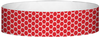 A Tyvek® 3/4" X 10" Honeycomb Red wristband