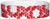 A Tyvek® 3/4" X 10" Maze Red wristband