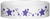 A Tyvek® 3/4" X 10" Stars Purple wristband