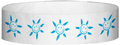 Tyvek® 3/4" x 10" Sun Face pattern wristbands