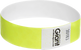 Tyvek® 3/4" x 10" Polka Dot Radiance Yellow Glow wristbands