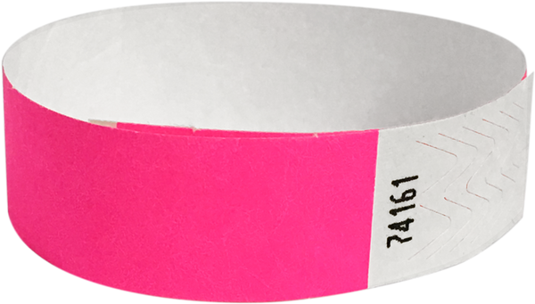 Pink wristbands 2025
